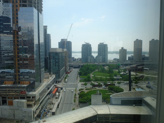 Intercontinental Toronto view