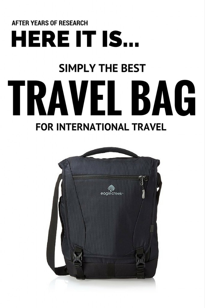 Best travel bag for international travel: we reviewed it!