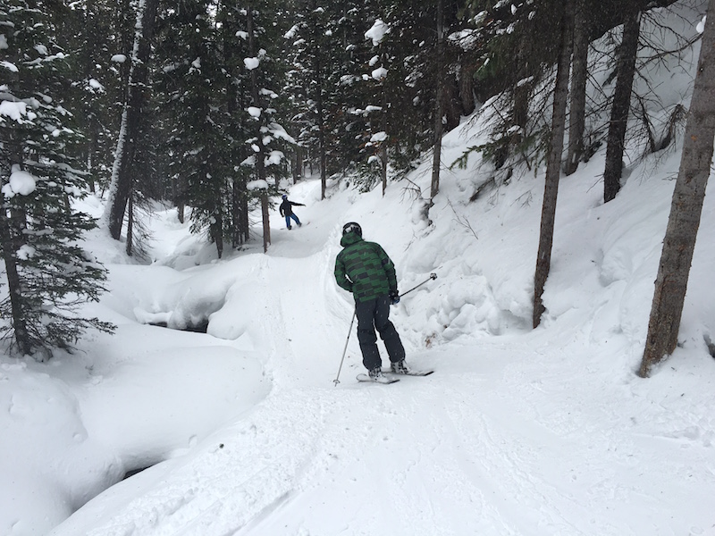 Breck-skiing