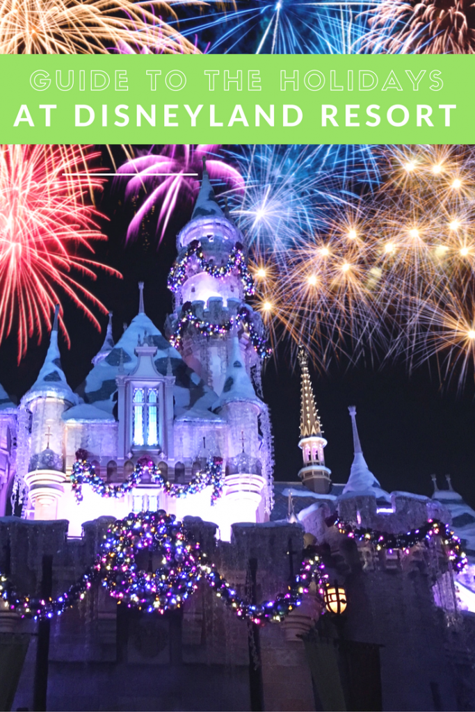 guide to the holidays at Disneyland