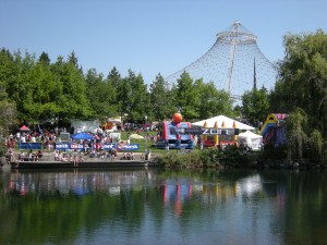Riverfront Park during one of many summer festivals!