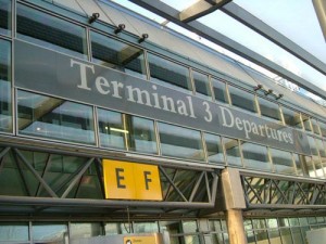 Terminal 3 at London Heathrow Airport
