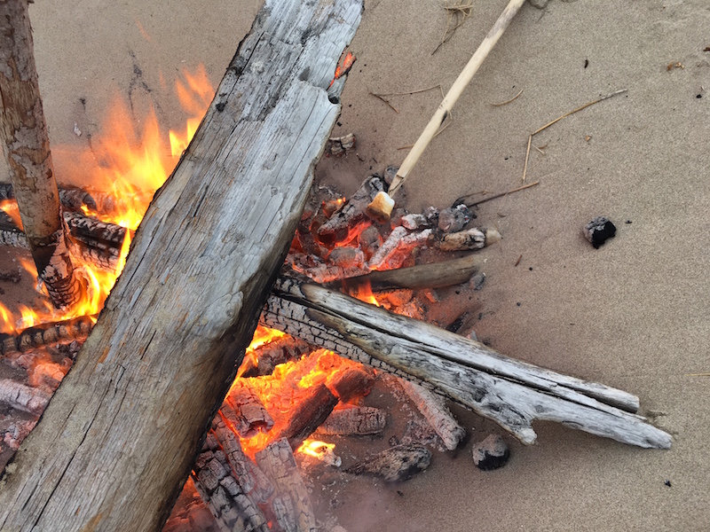 beach-bonfire