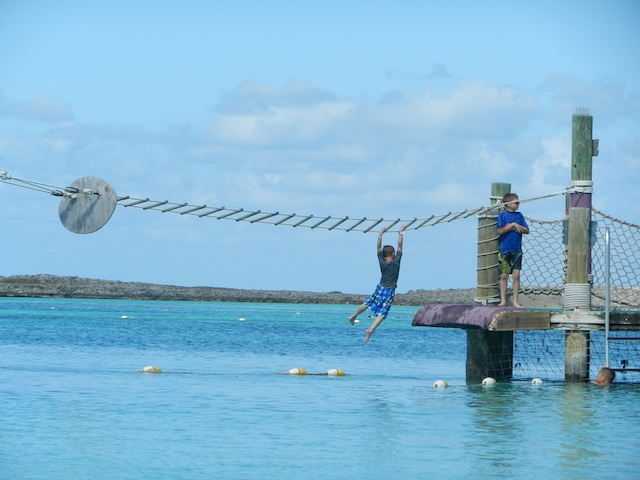 Castaway Cay water play