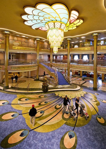 Disney Fantasy Atrium Lobby