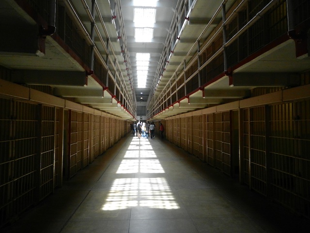 alcatraz island cell block