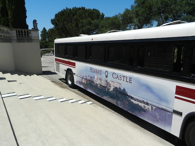 hearst castle bus