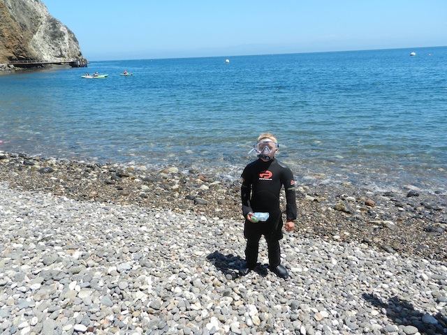 snorkeling on Channel Islands