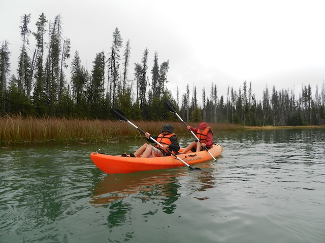 kayaking with Wanderlust Tours