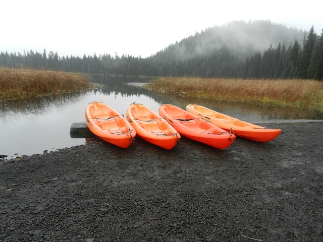 kayaking Central Oregon