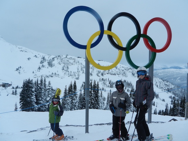 Whistler Blackcomb skiing with kids