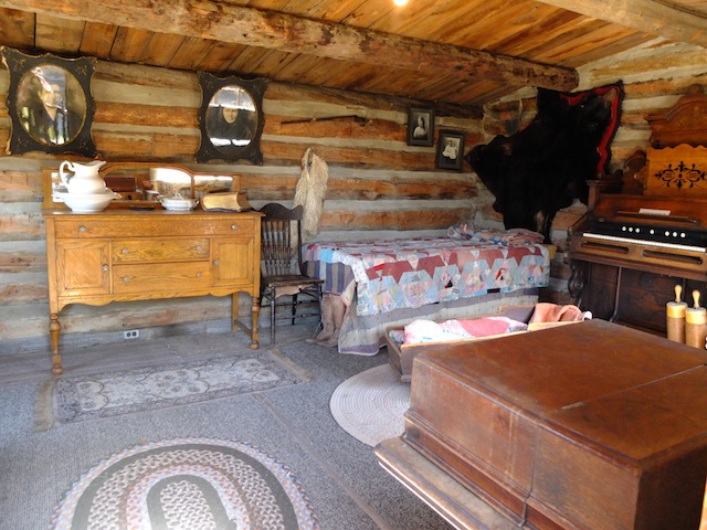old trail town cabin