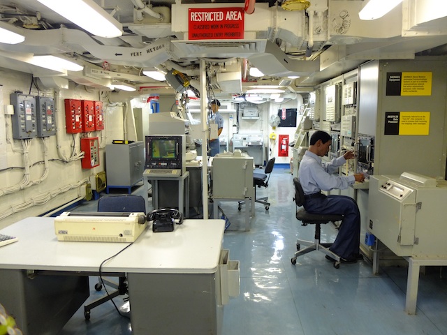 USS Midway interior