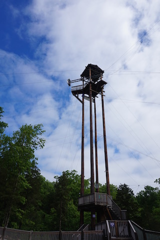zip-line-tower