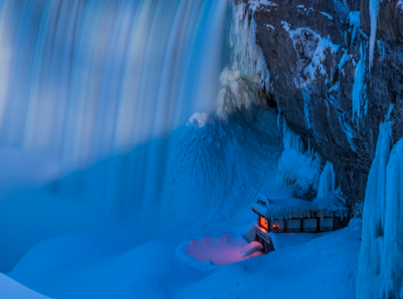 winter in Niagara Falls