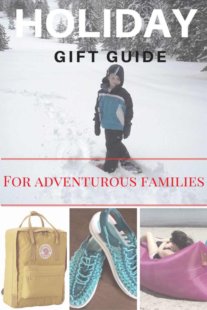 holiday gift guide for adventurous families