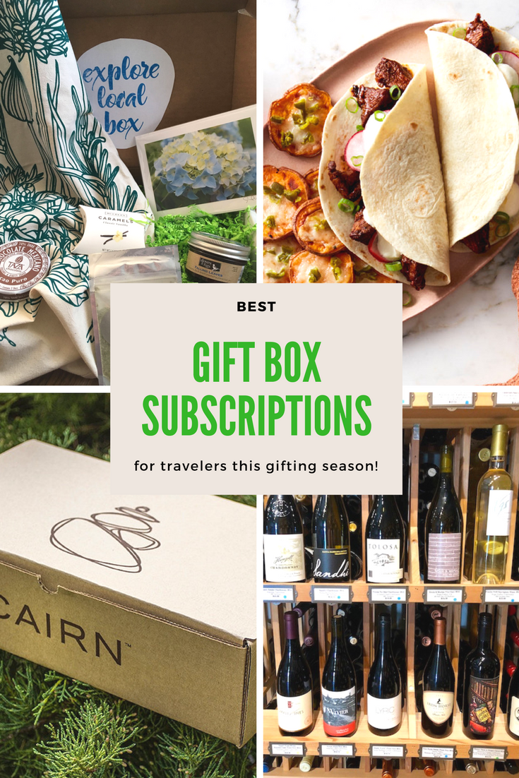 gift box subscriptions